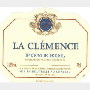 Chateau La Clemence 2003