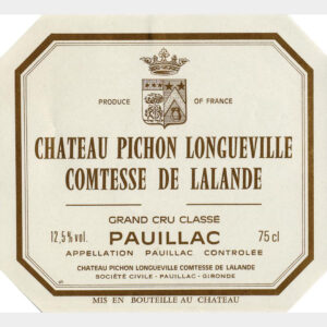 Chateau Pichon Baron 2018 , OWC6