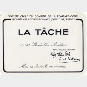 Domaine de la Romanee-Conti - La Tache Monopole 2013 OWC3