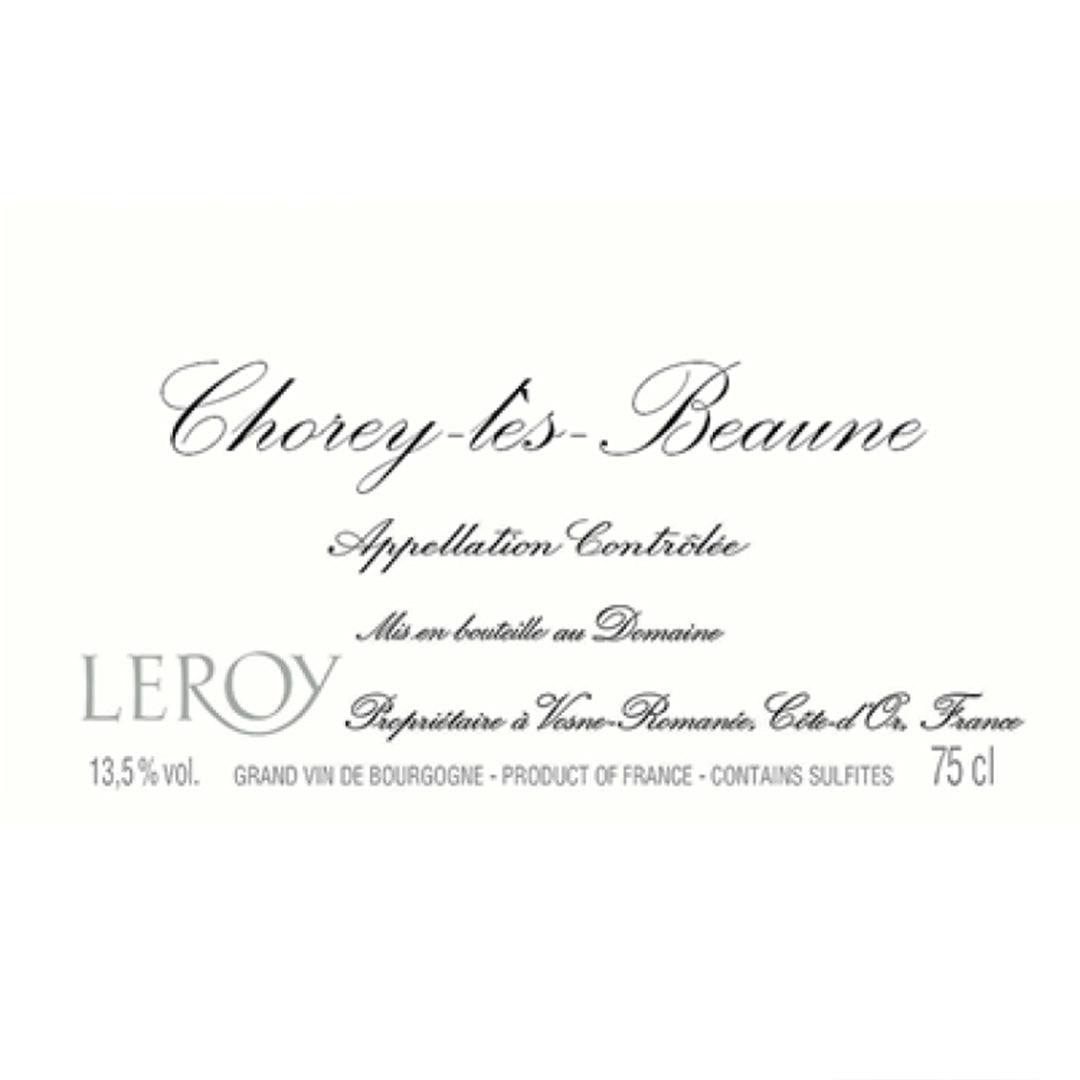 Leroy - Bourgogne Rouge 2000