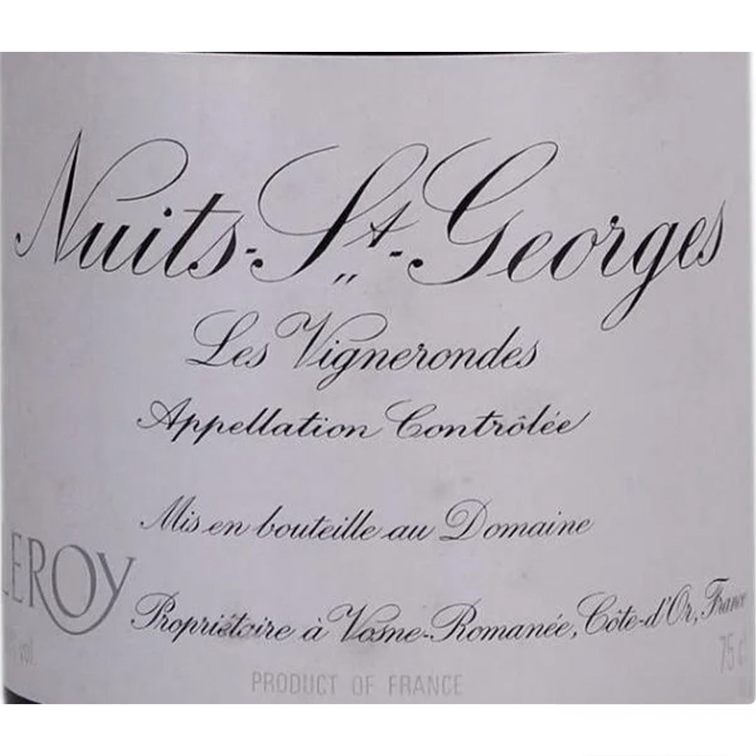 Leroy - Nuit St. Georges Aux Allots 2011 , OWC3